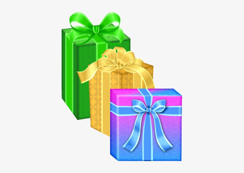 Birthday Present Clipart Yellow Gift - Gifts Present Clipart, transparent png download