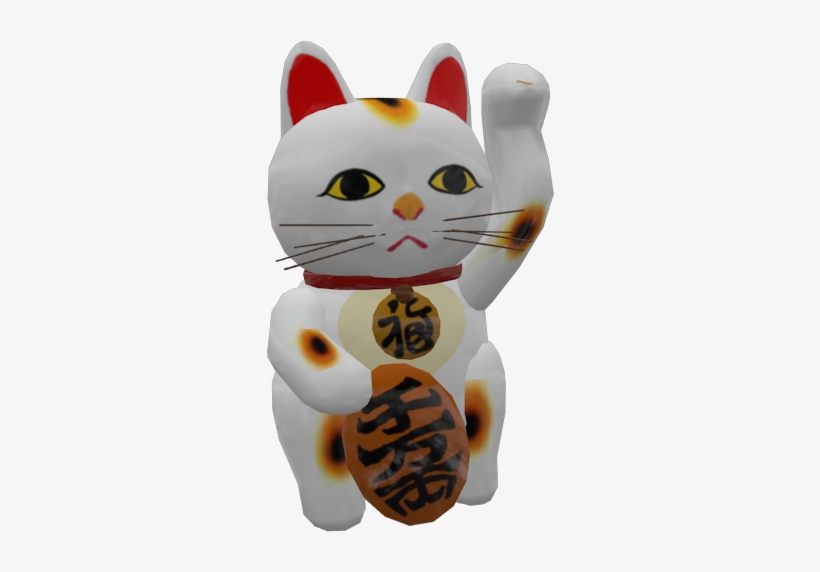 Maneki Neko (maneki Neko (uğur Kedisi)) For Euro - Domestic Short-haired Cat, transparent png download