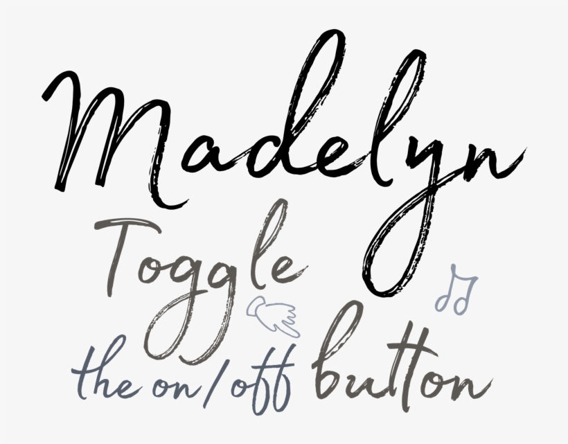 Handwritten And Lively, Marker Made Madelyn Comes In - Calligraphy, transparent png download