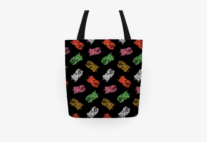 Japanese Lucky Cat Tote - Tote Bag, transparent png download