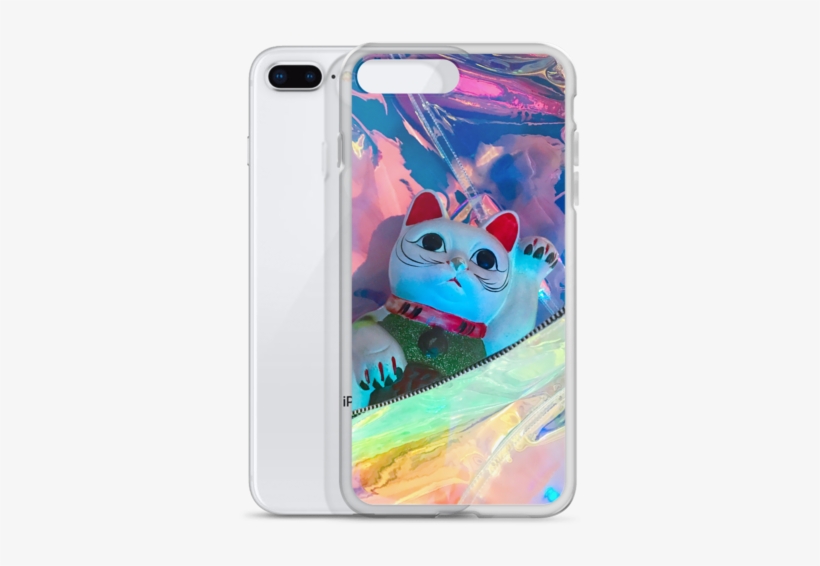 Mola Mola Lucky Cat Iphone Case - Mobile Phone Case, transparent png download