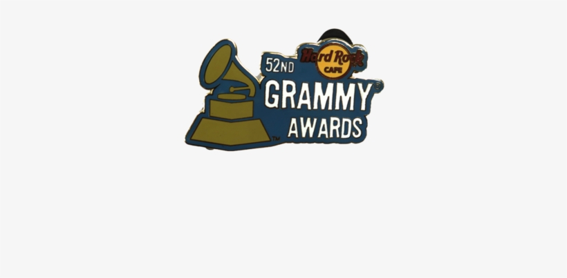 52nd Grammy Awards Hard Rock Grammy Pin - 52th Grammy Awards, transparent png download