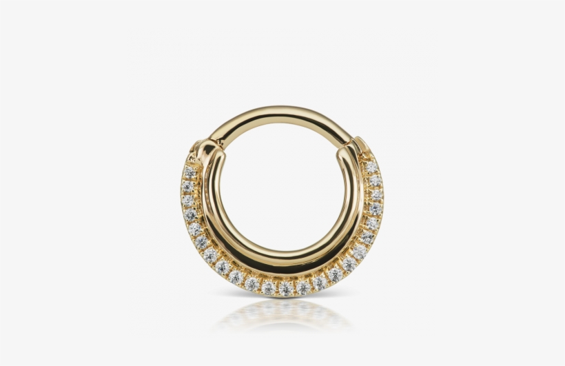 5/16" Cubic Zirconia Dhara Clicker Image - Cubic Zirconia, transparent png download