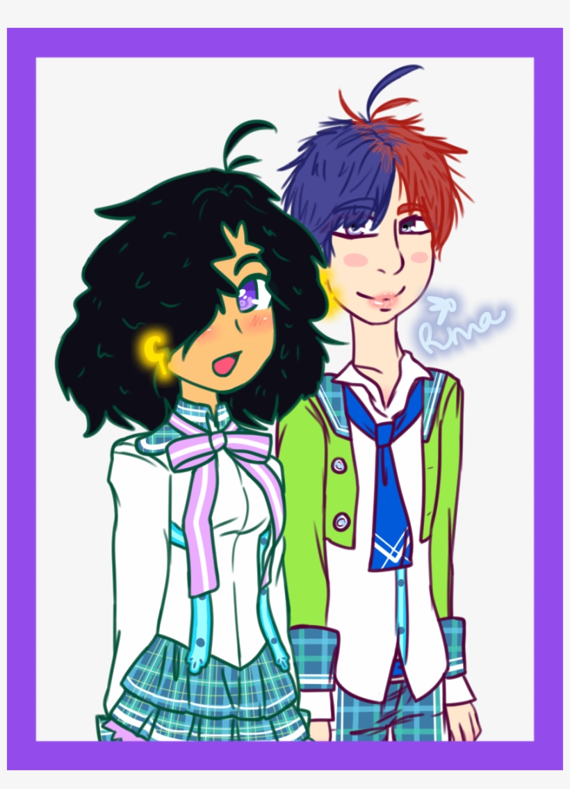 Jiryo X Kari School By Maidorihime Fur Affinity [dot] - School, transparent png download