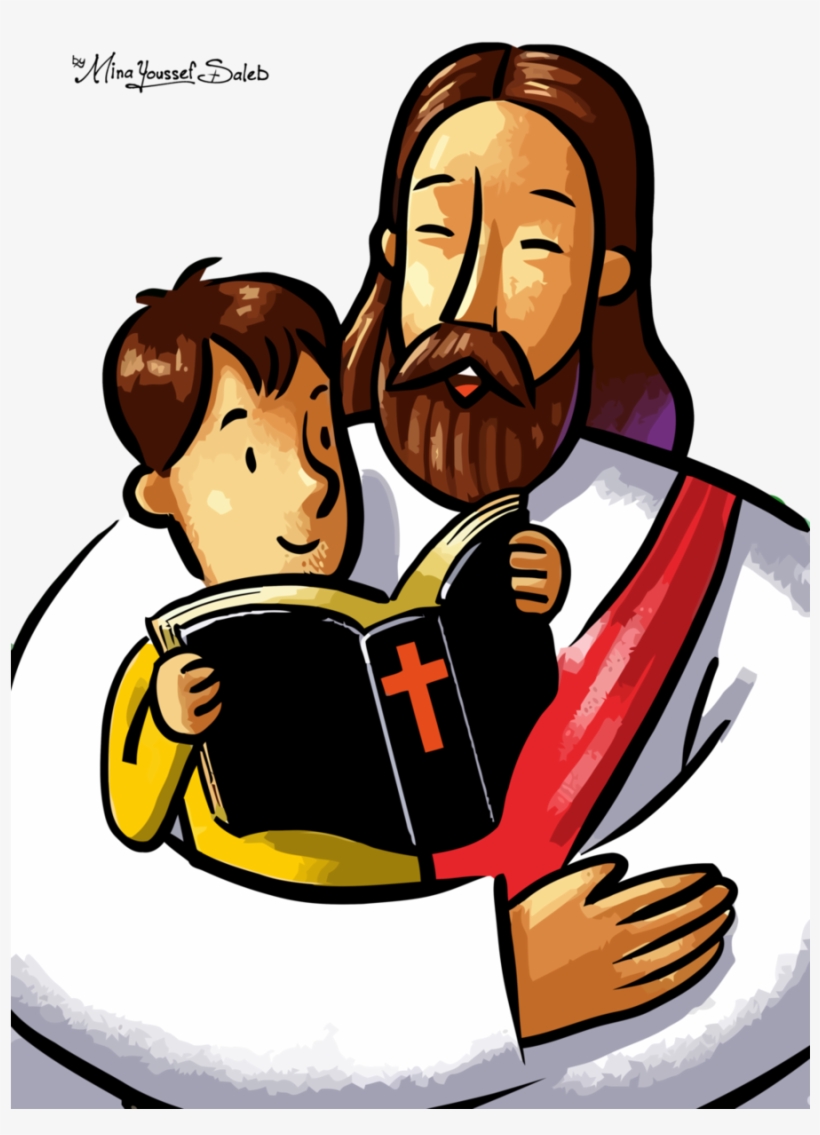 Christianity Clipart Christianity Prayer - Jesus And Children Vector, transparent png download