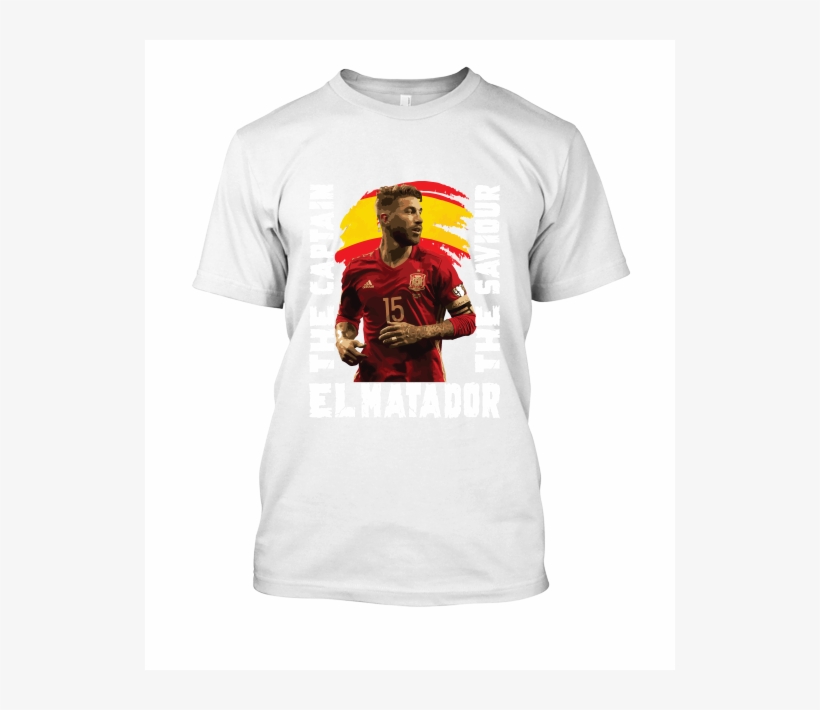 Sergio Ramos - T Shirt Design For Nurses, transparent png download