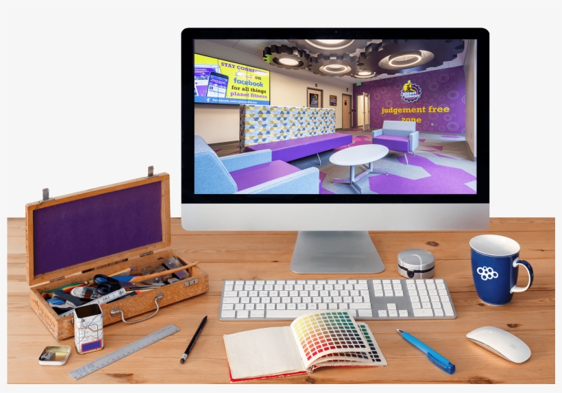 Design Services - Macbookair Work Desk, transparent png download