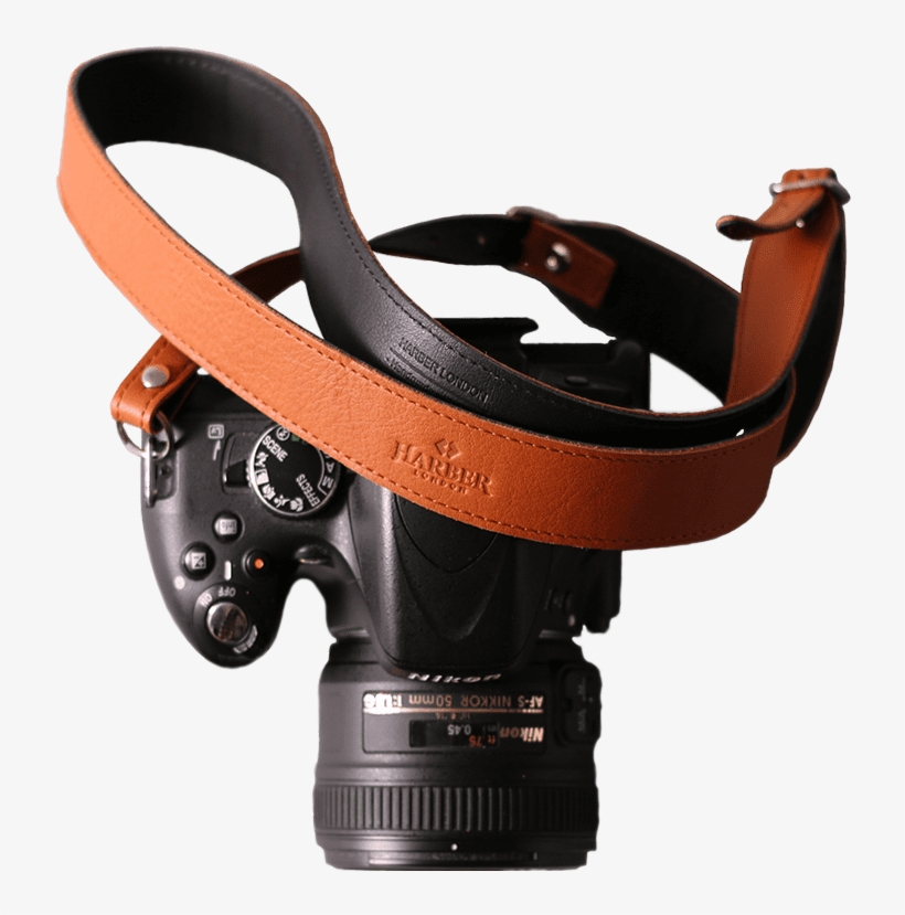 Adjustable Leather Camera Strap Camera Strap Harber - Leather Camera Strap State, transparent png download