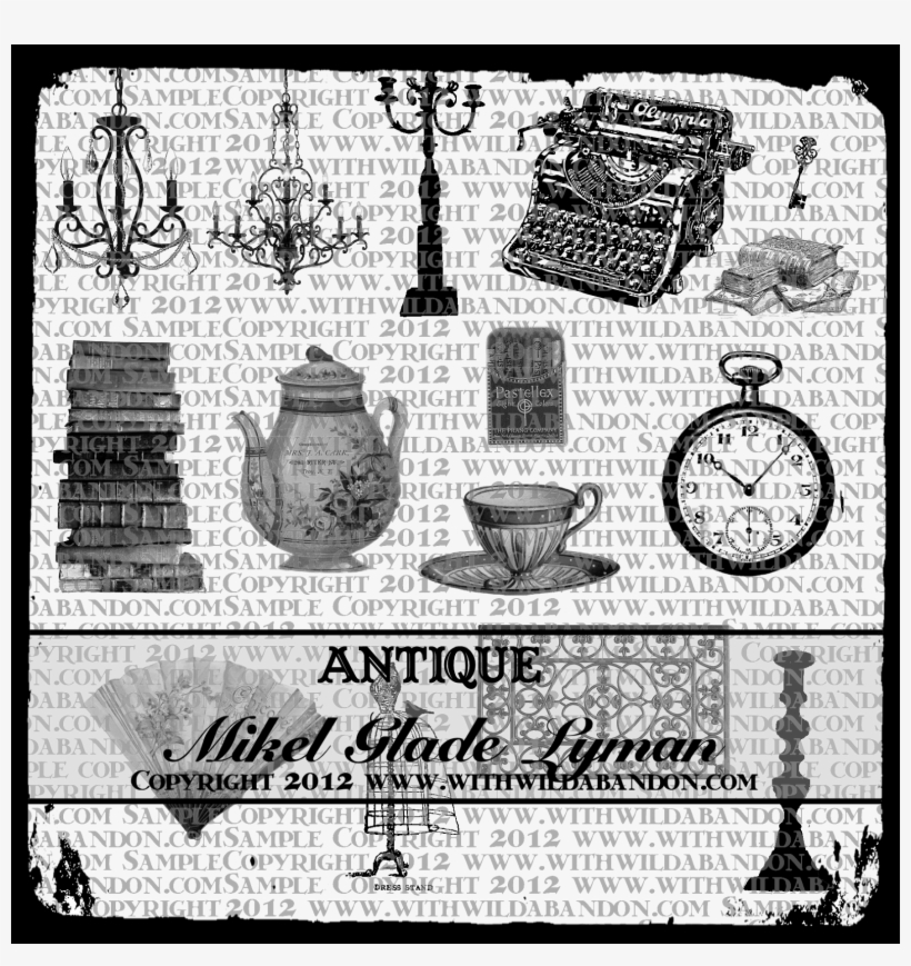 I Hope You Enjoy This Set Of Antique Images - Youre Just My Type Greeting Card, transparent png download