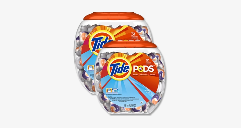 Tide Pods Clear Container, transparent png download