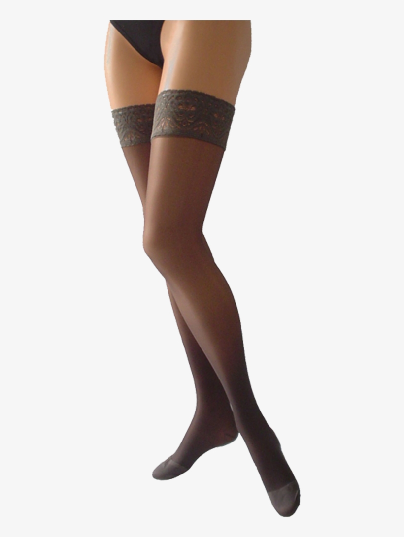 Media Al Muslo - Medias A Medio Muslo, transparent png download