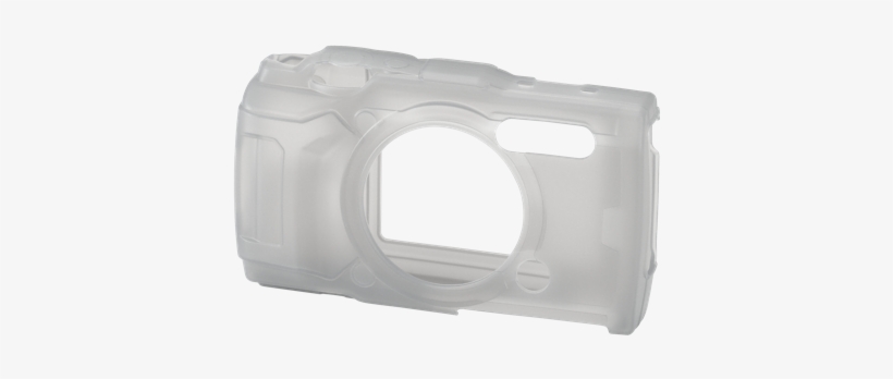 Silicone Jacket Csch-126 - Olympus Silicone Jacket For Tg5, transparent png download