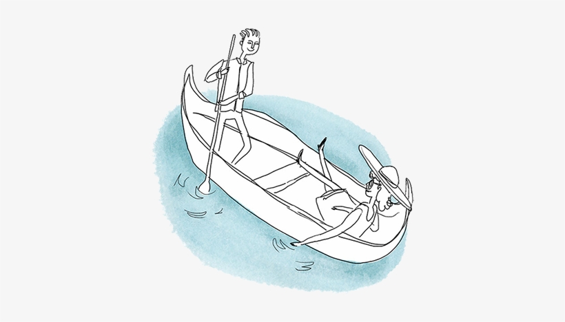 Row Boat Png Three Chimneys Inn - Canoe, transparent png download