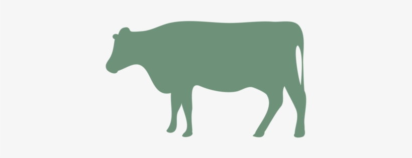 File - Cow - Beef Cow Silhouette, transparent png download