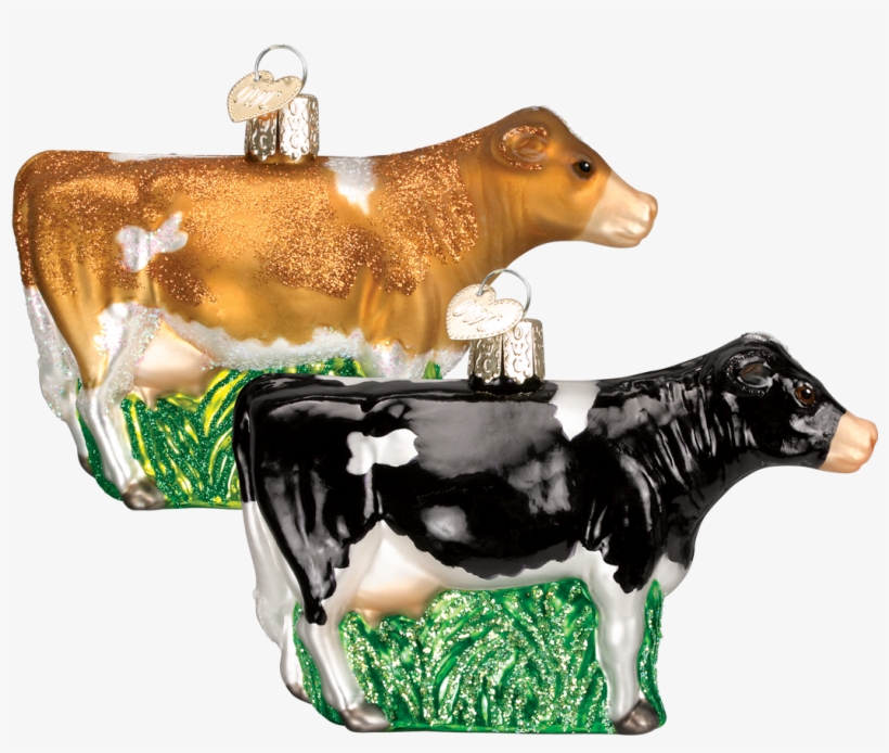 Click - Old World Christmas Dairy Cow Assorted Colors, transparent png download