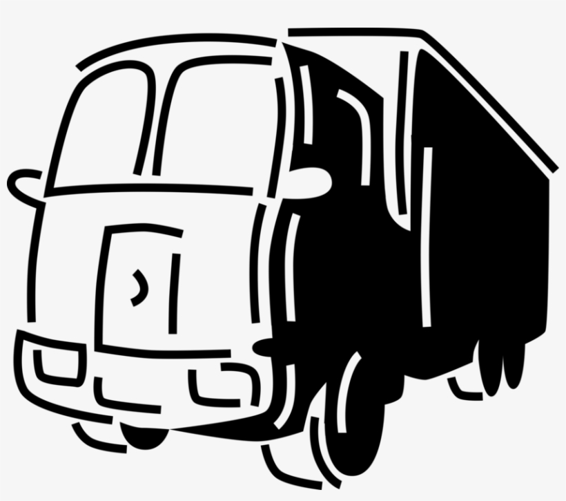 Vector Illustration Of Commercial Shipping And Delivery, transparent png download