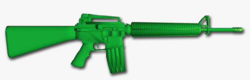 M16 Assault Rifle - Rifle Ar 15 Bushmaster, transparent png download