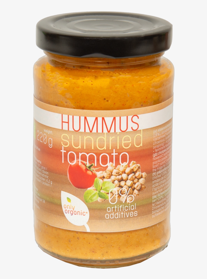Hummus Sundried Tomato - Chutney, transparent png download
