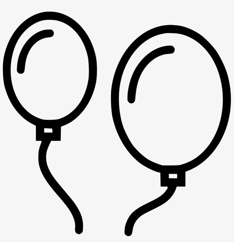 Balloon Party Birthday Kids Fun Comments - Birthday, transparent png download