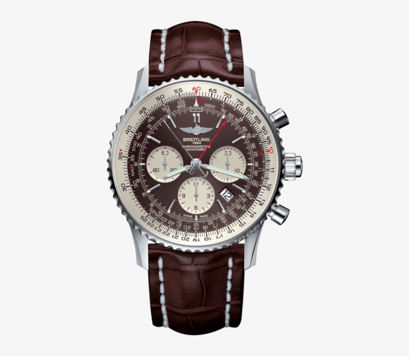 Breitling Navitimer 1 B03 Chronograph Rattrapante 45mm - Breitling Navitimer Rattrapante, transparent png download