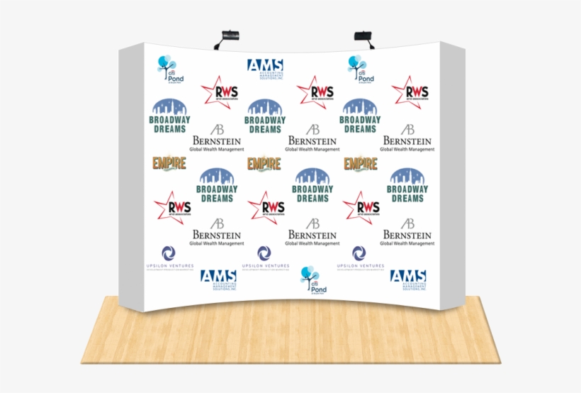 Curved Step & Repeat, transparent png download