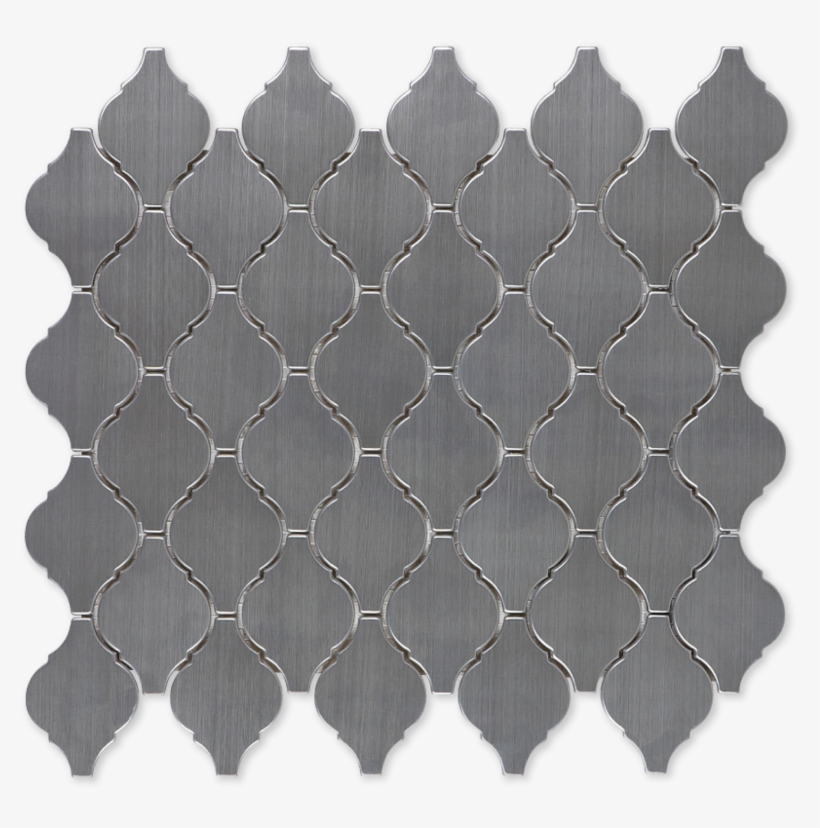 Arabesque - Anatolia Stainless Steel Lantern Mosaic 1" X 2", transparent png download