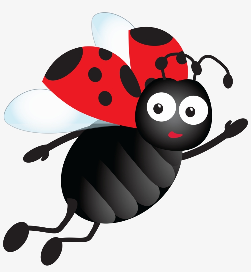 Ladybird - Ladybird Flying Clip Art, transparent png download