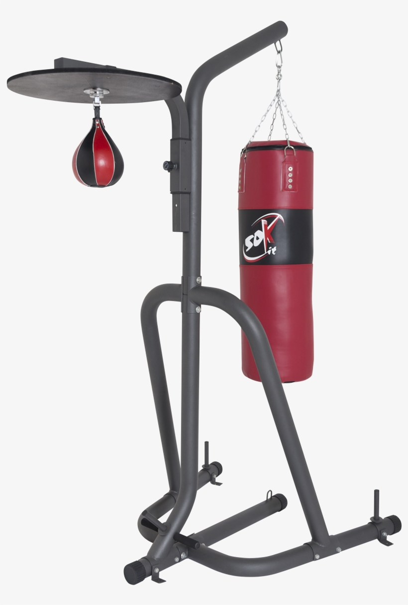 Free-standing Punch Bag & Speed Ball Station - Boxing Speedball, transparent png download