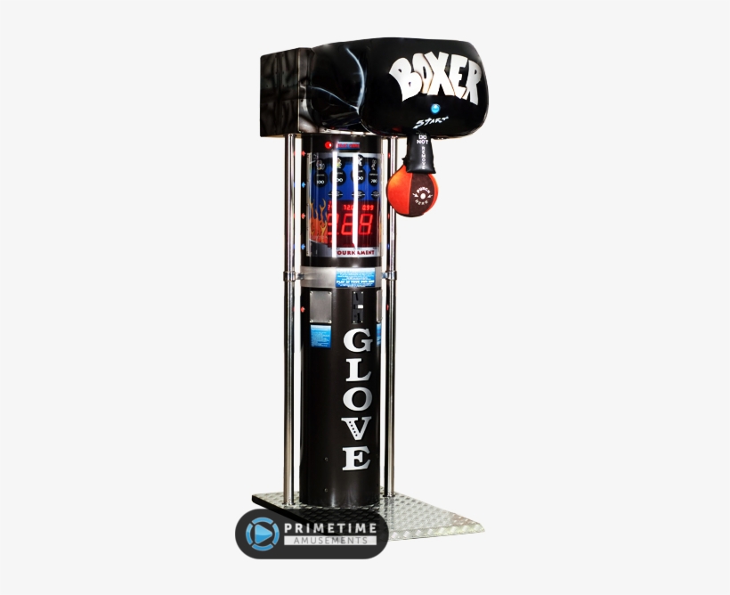 Boxer Glove Black By Kalkomat - Glove Boxing Game, transparent png download