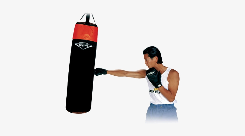 Filled Punching Bag - 18kg. Filled Punching Bag, transparent png download