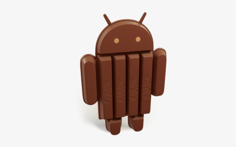 4 Kitkat - Kitkat Android, transparent png download