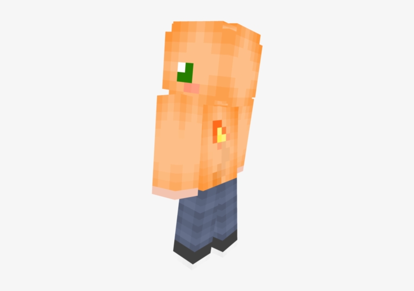 Dfzbpng - Chibi Charmander Minecraft Skin, transparent png download