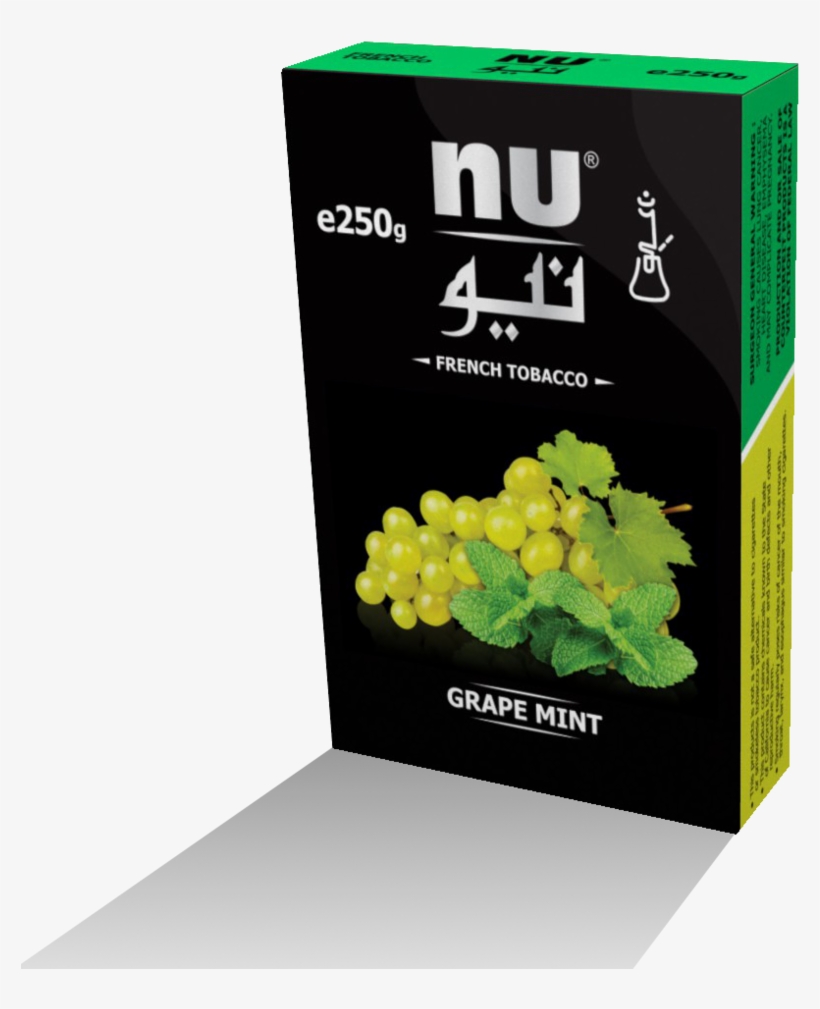 Nu Grape Mint 250g - Hookah, transparent png download