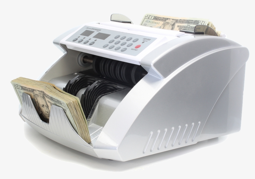 Basic Bill Counter - Accubanker Ab1050uv Commercial Bill Counter, 1200 Bills/per, transparent png download