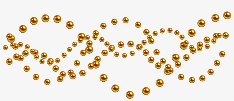 Transparent Background Gold Beads Png, transparent png download