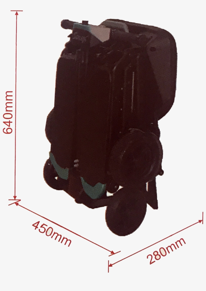 Maleta Foldable Mobility Scooter - Mobility Scooter, transparent png download