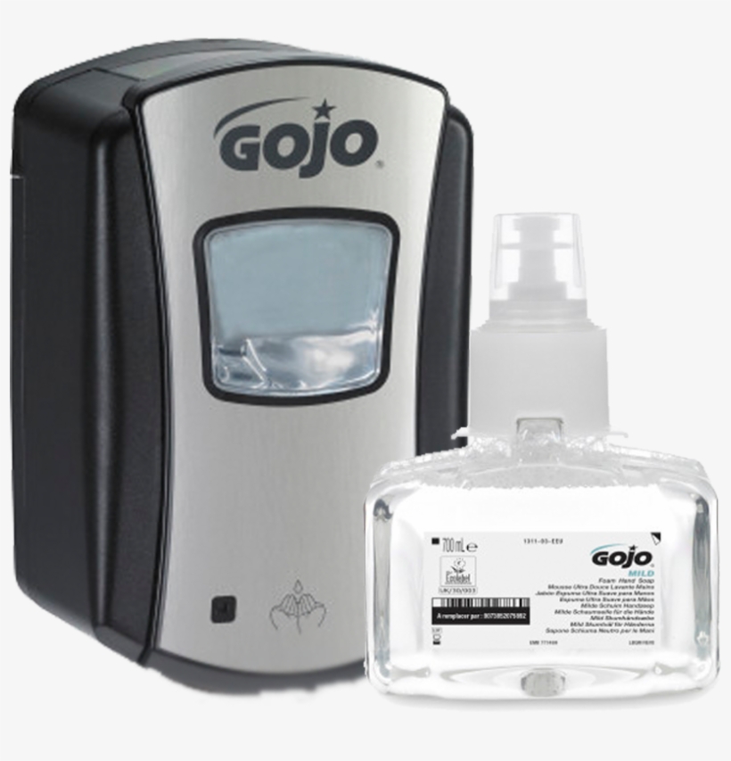 Los Sistemas De Jabón En Espuma Son Beneficiosos Por - Gojo Antibacterial Foam Soap, For Touchfree Dispenser,, transparent png download
