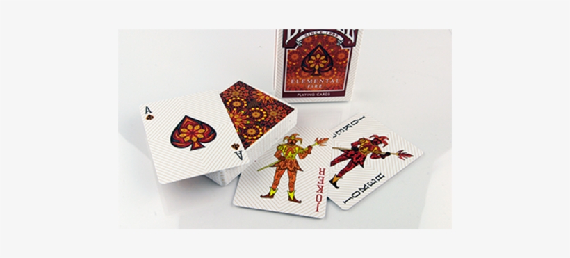 Bicycle Elemental Fire By Collectable Playing Cards - Bicycle Elements Series Wind, transparent png download