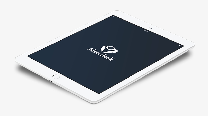 Alterdesk - Ipad Perspective - Netbook, transparent png download