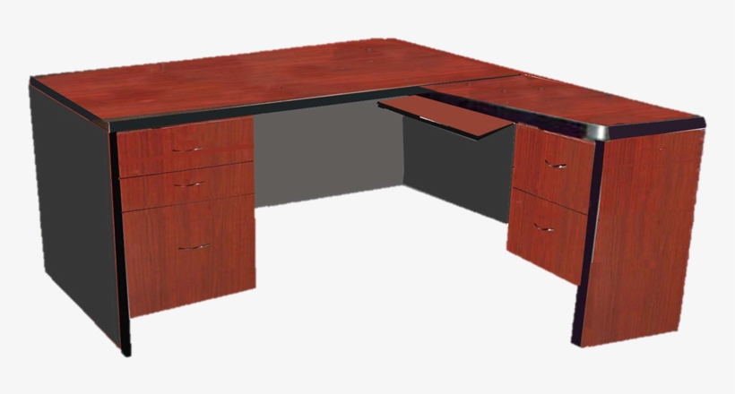 Escritorio Recto Con Lateral Derecho/izquierdo - Cherryman Amber Series Desk, transparent png download