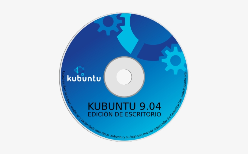 Etiquetacd Kubuntuneuf - Ubuntu, transparent png download