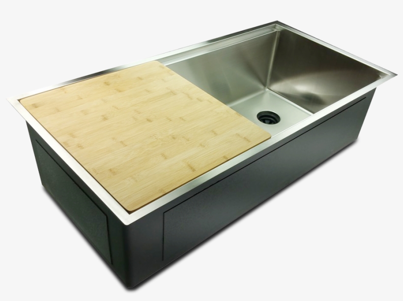 1/2" Radius 37" Ledge Single Bowl Sink With Offset - Sink, transparent png download