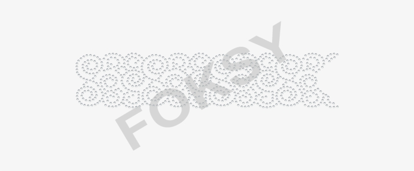 Wholesale Beautiful Crystal Cheer Bow Strip Hot Fix - Illustration, transparent png download