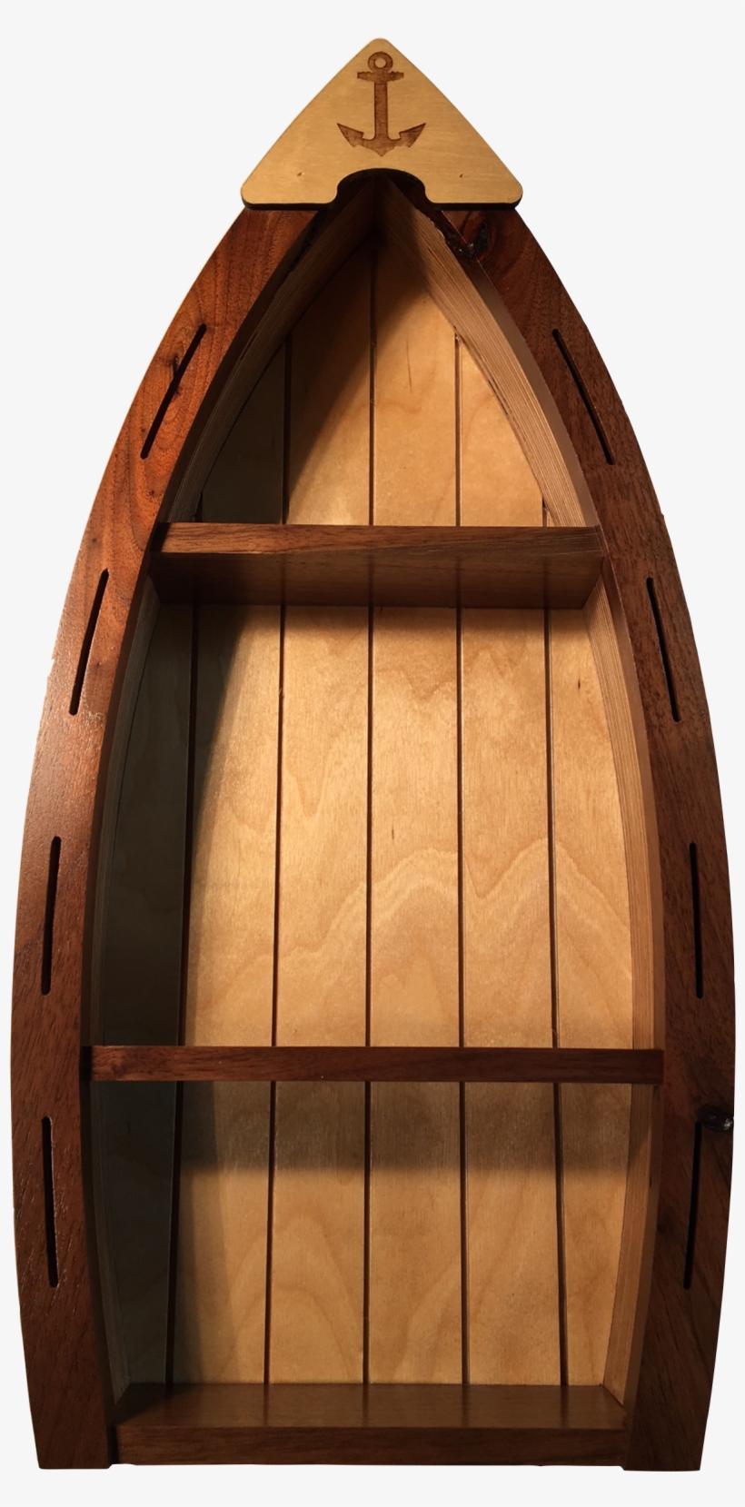 Handcrafted Boat Shelf - Boat, transparent png download