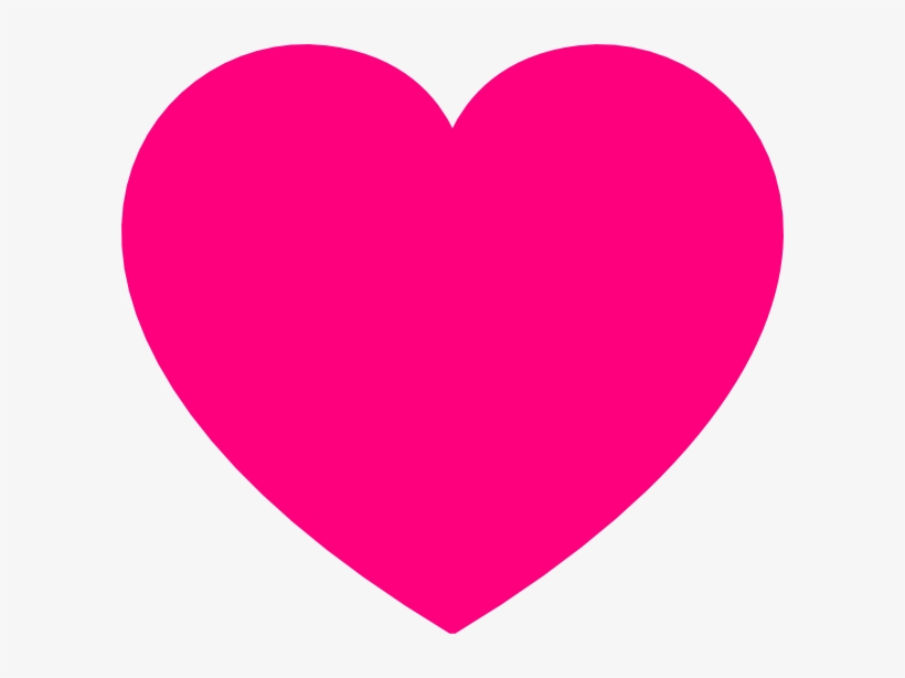 Clip - Art - Pink - Heart - Heart Clipart, transparent png download