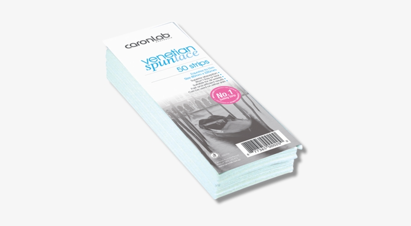 Caronlab Venetian Spun Lace Bright White Strips - Venetian Spun Lace Precut (300), transparent png download
