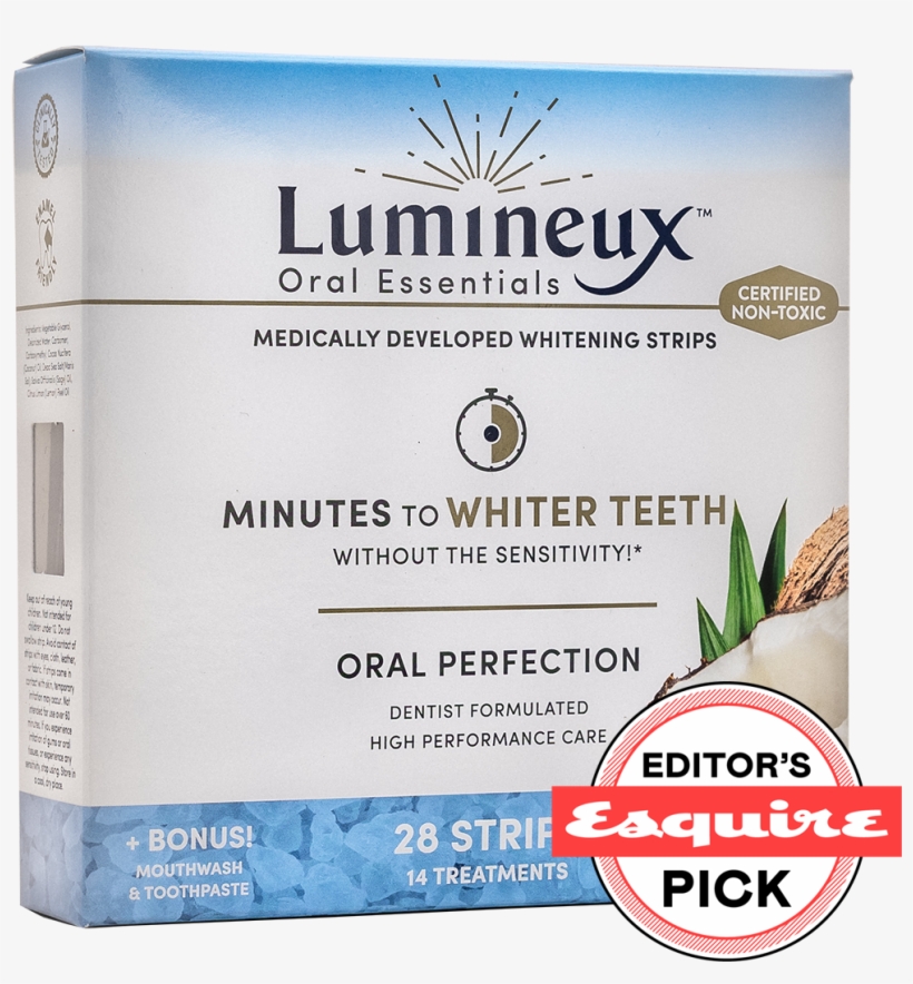 Whitening Strips Lumineux Whitening Strips PNG Image Transparent