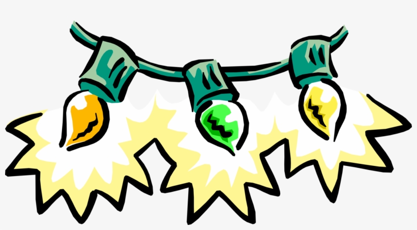 Vector Illustration Of Decorative Colored Christmas - Clip Art, transparent png download