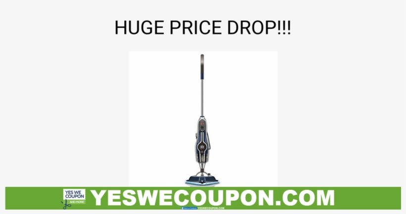 2 In 1 Hoover Floormate Steamscrub With Pads/solution - Hoover Floormate Steamscrub Wh20445 2-in-1 Stick Steam, transparent png download