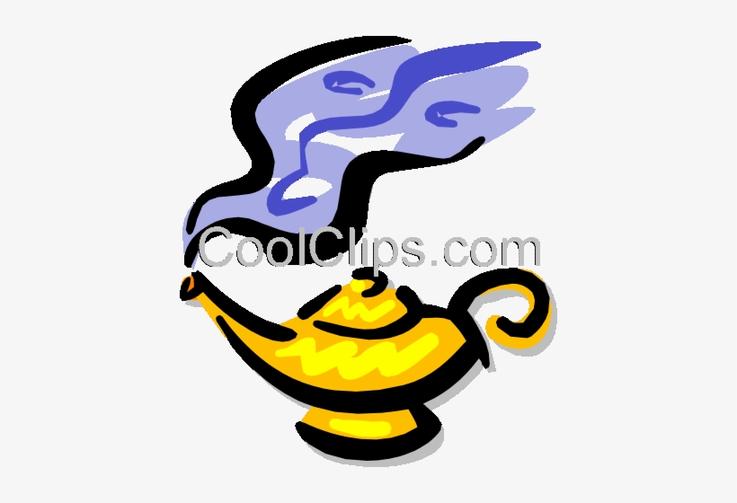 Aladdin's Lamp Royalty Free Vector Clip Art Illustration - Clip Art, transparent png download